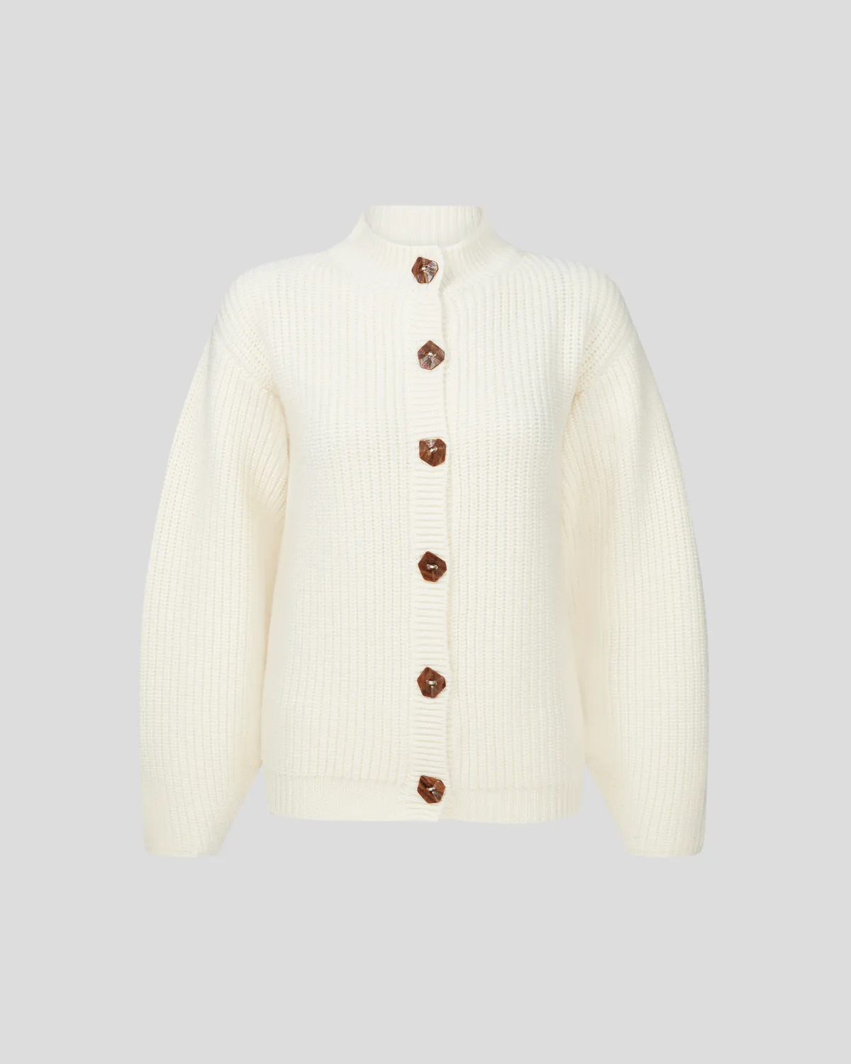 Violante Nessi Mario cardigan avorio merino Cashwool M