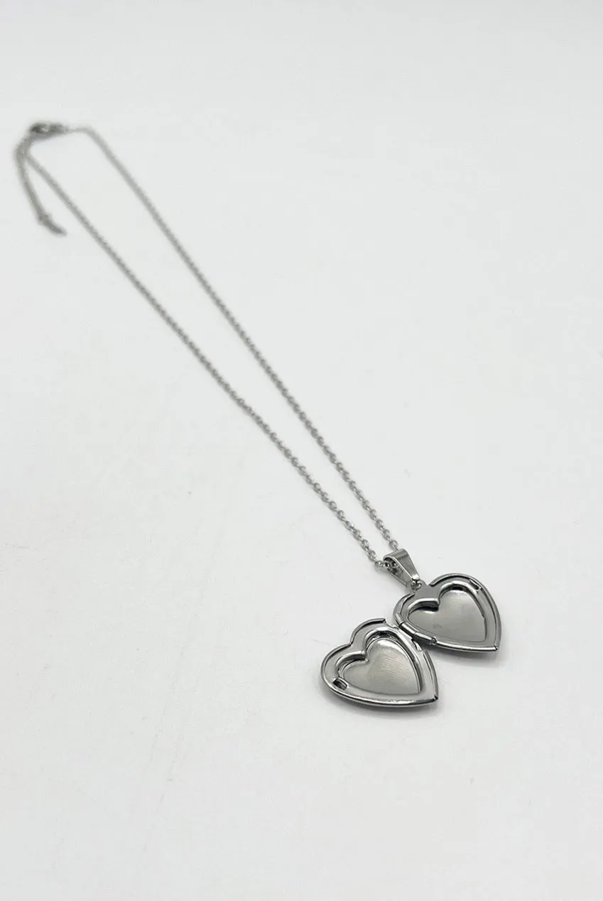 SVNX JE317521 collana cuore argento