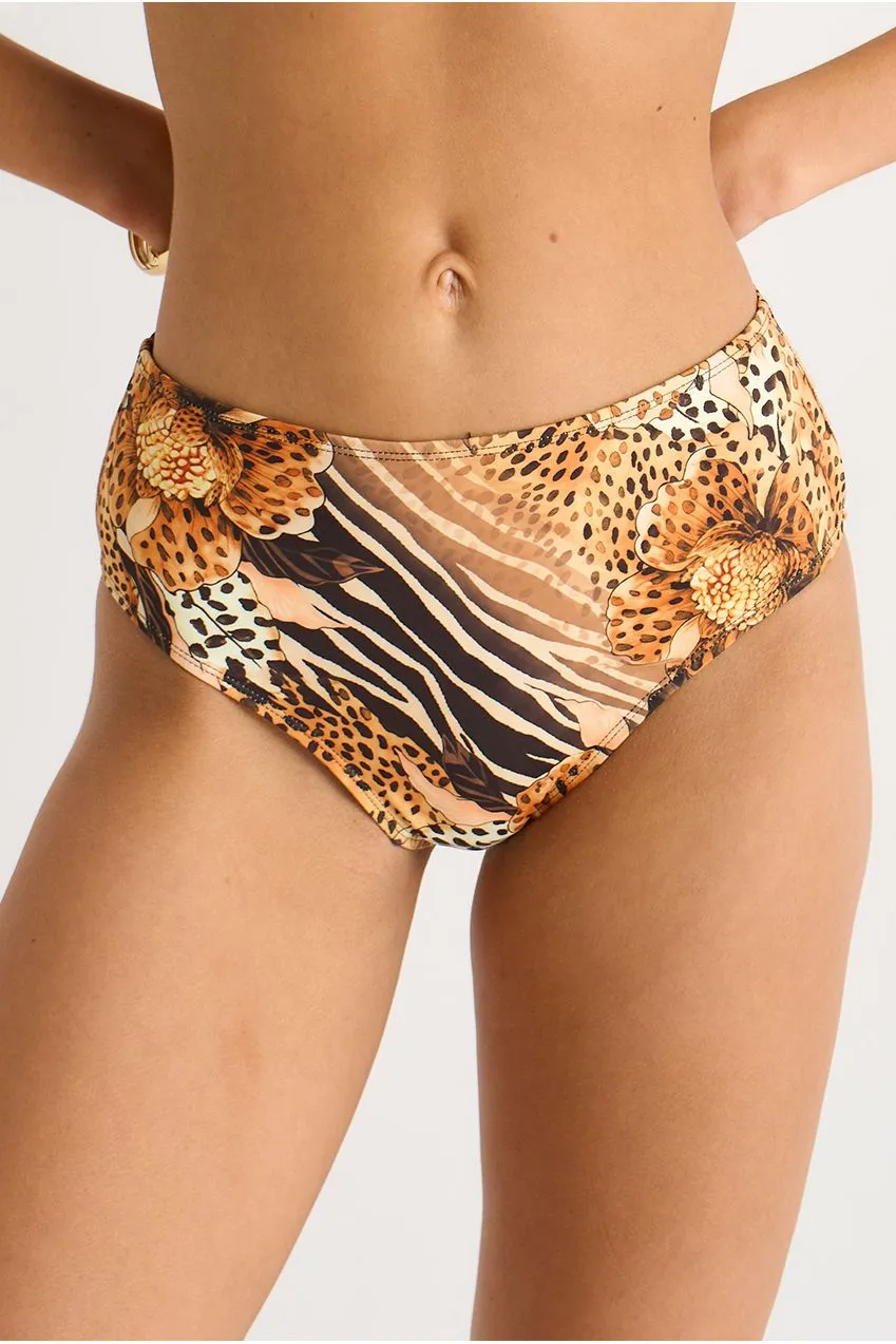 Goddiva Gini London GL2165A slip bikini animalier floreale