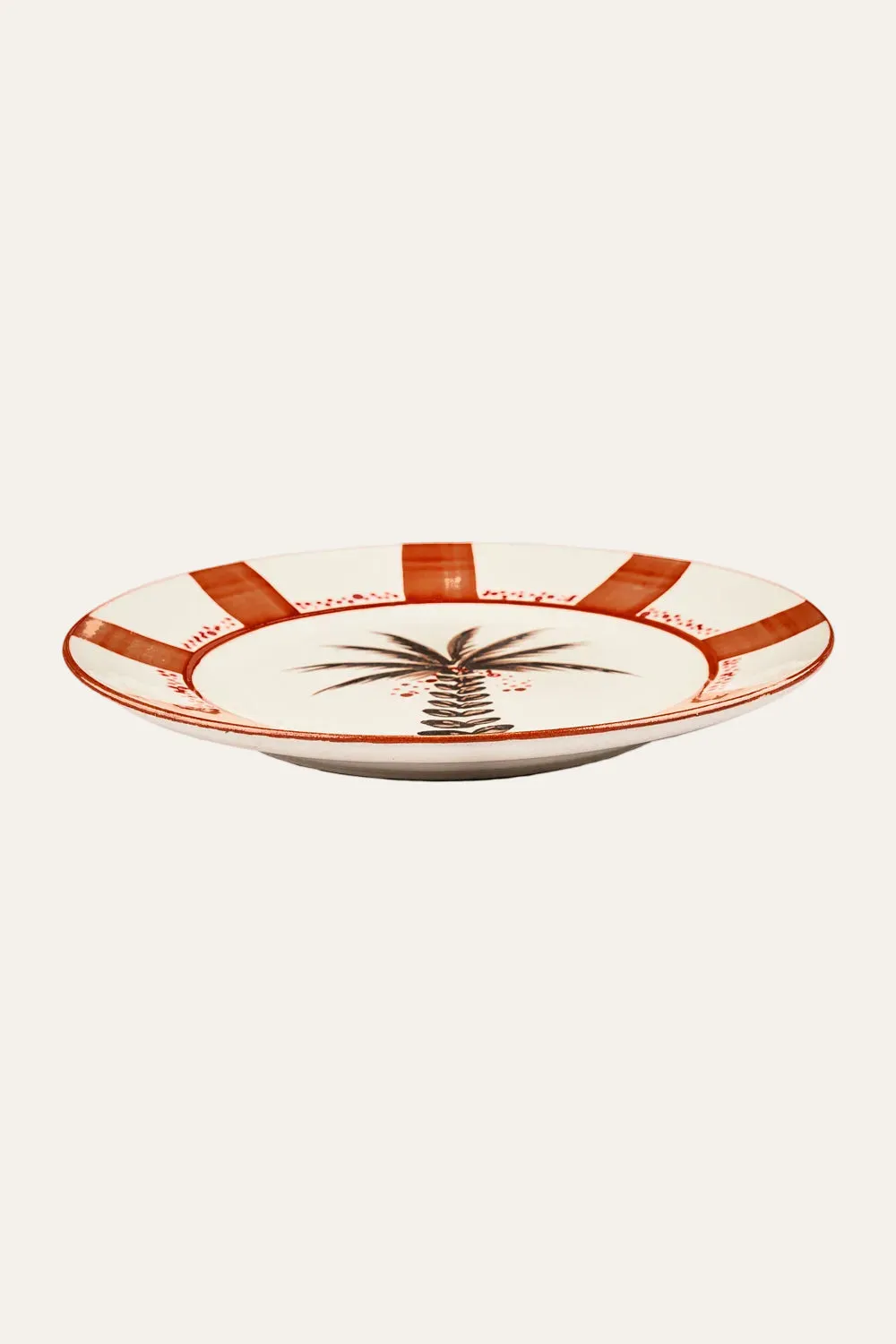 Johanna Ortiz Indigenista set 2 piatti dessert ceramica