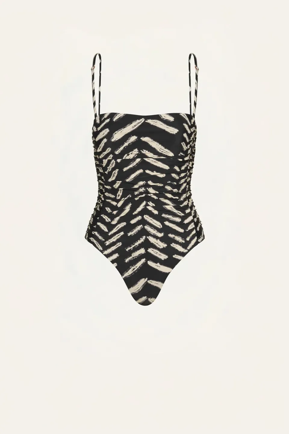 Johanna Ortiz Whispering Tides costume intero nero lycra