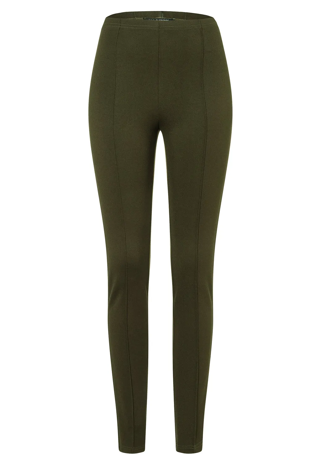 Ana Alcazar Elysa pantaloni slim fit kaki jersey