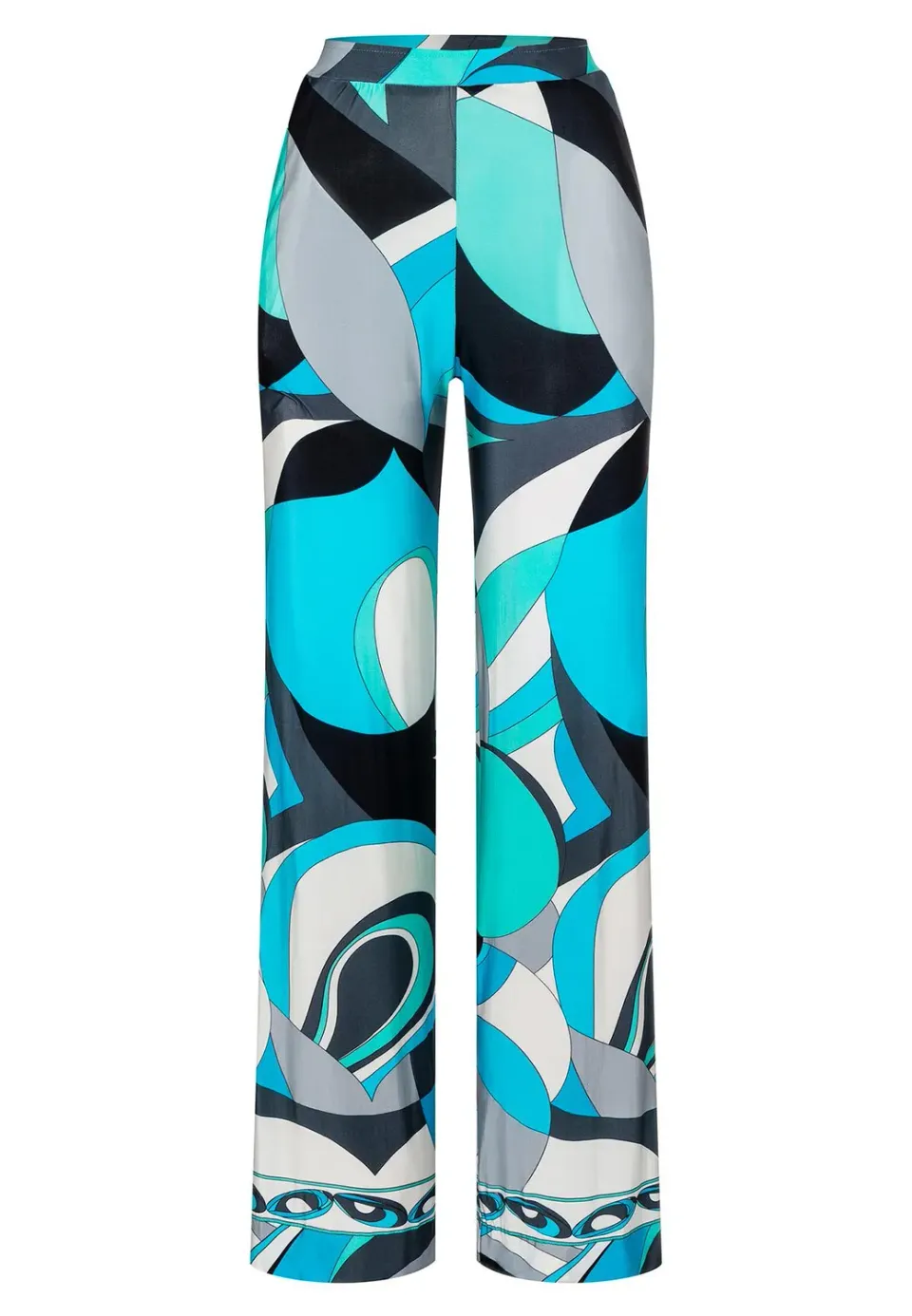 Ana Alcazar Lotti pantaloni fantasia retrò blu
