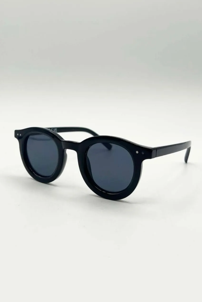 SVNX Bold Rounded occhiali da sole neri cat.3