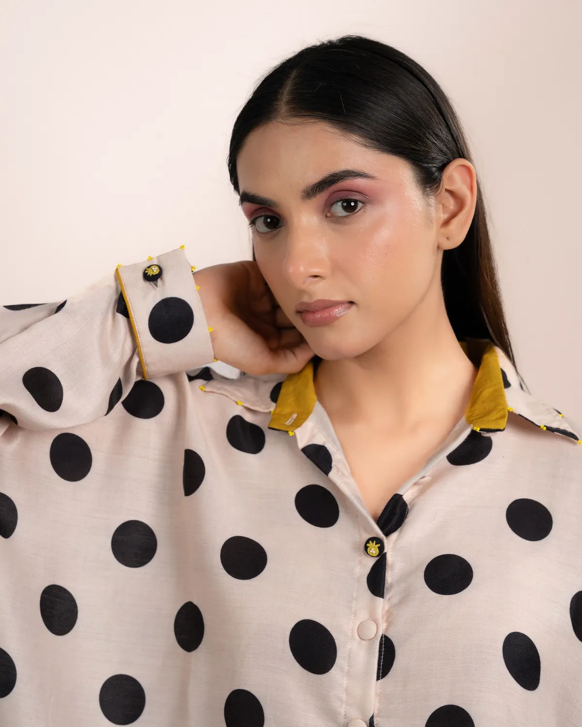 Our Dve Aira camicia modal pois taglia unica