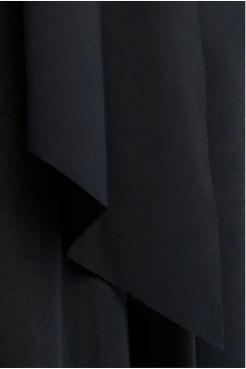 Goddiva Soft Touch sciarpa jersey blu aviazione