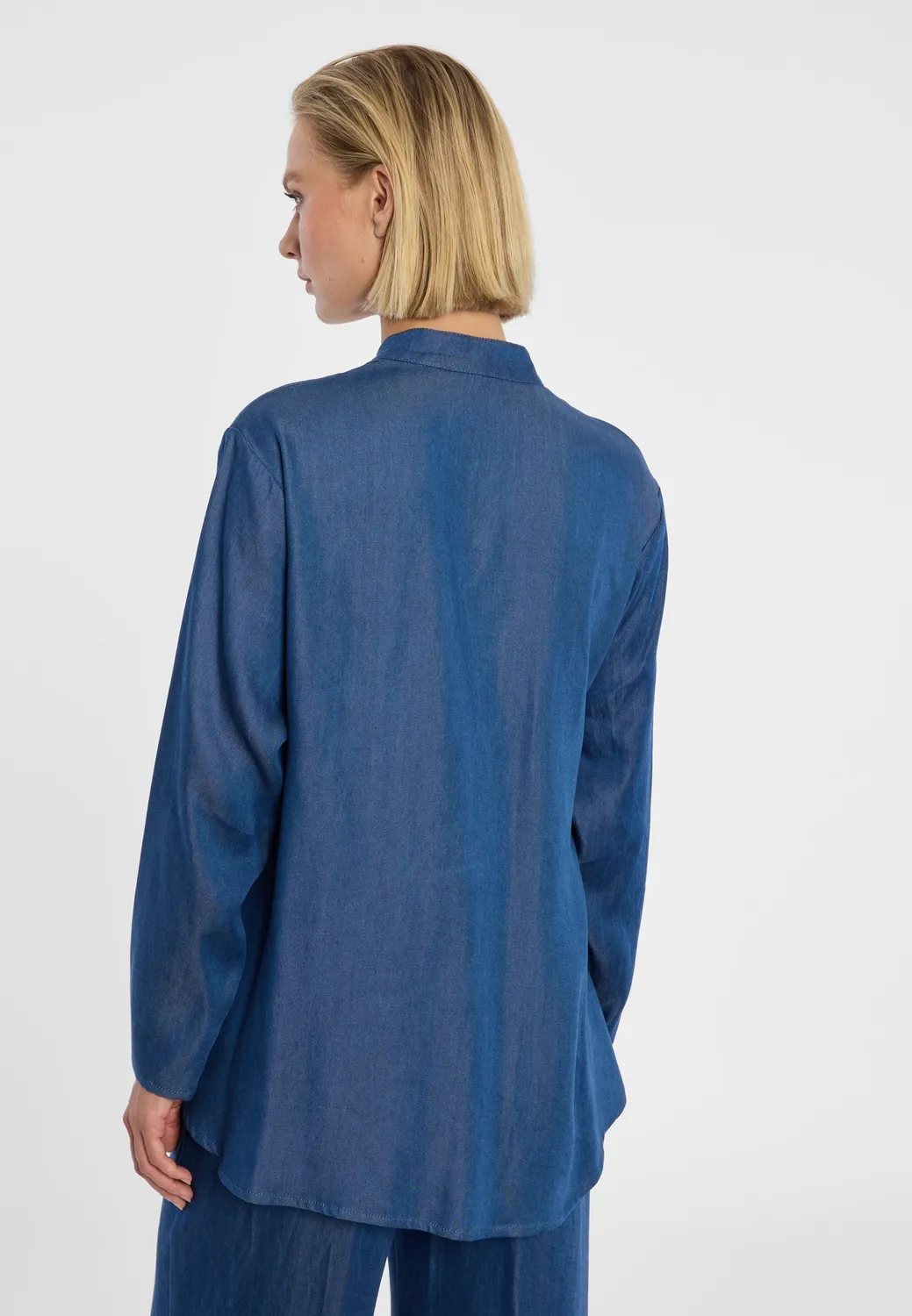 Ana Alcazar Douta camicia kimono denim estiva