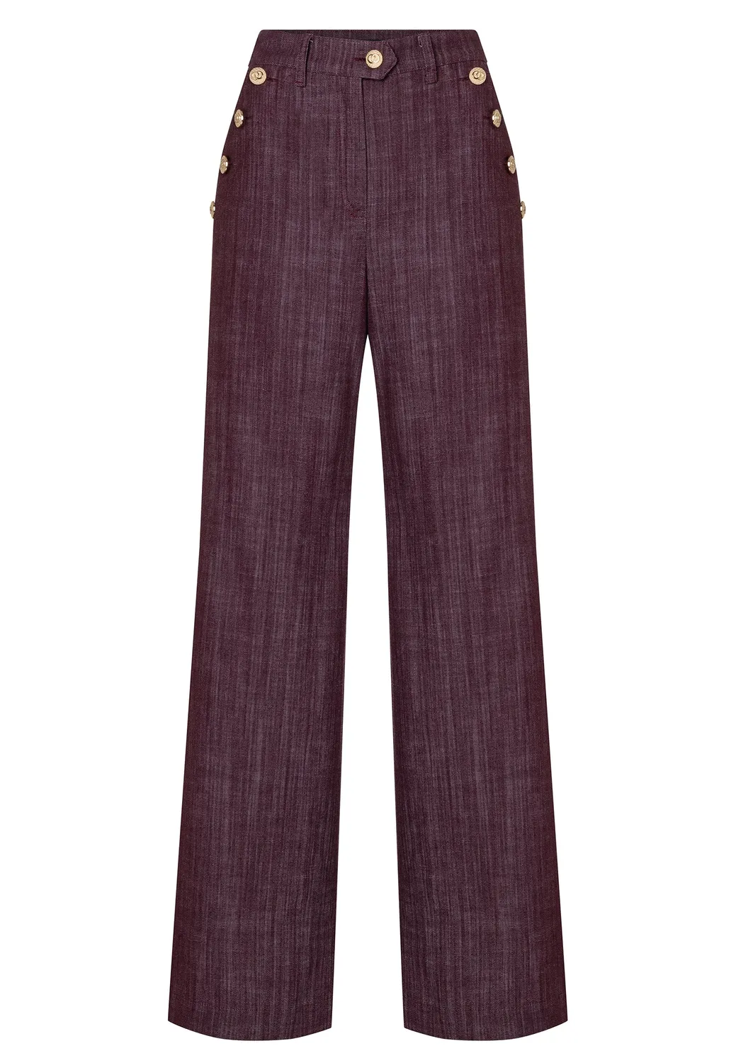 Ana Alcazar Endyria jeans marina bordeaux