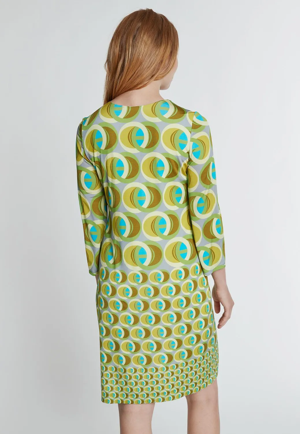 Ana Alcazar Kidly vestito tunica fantasia verde
