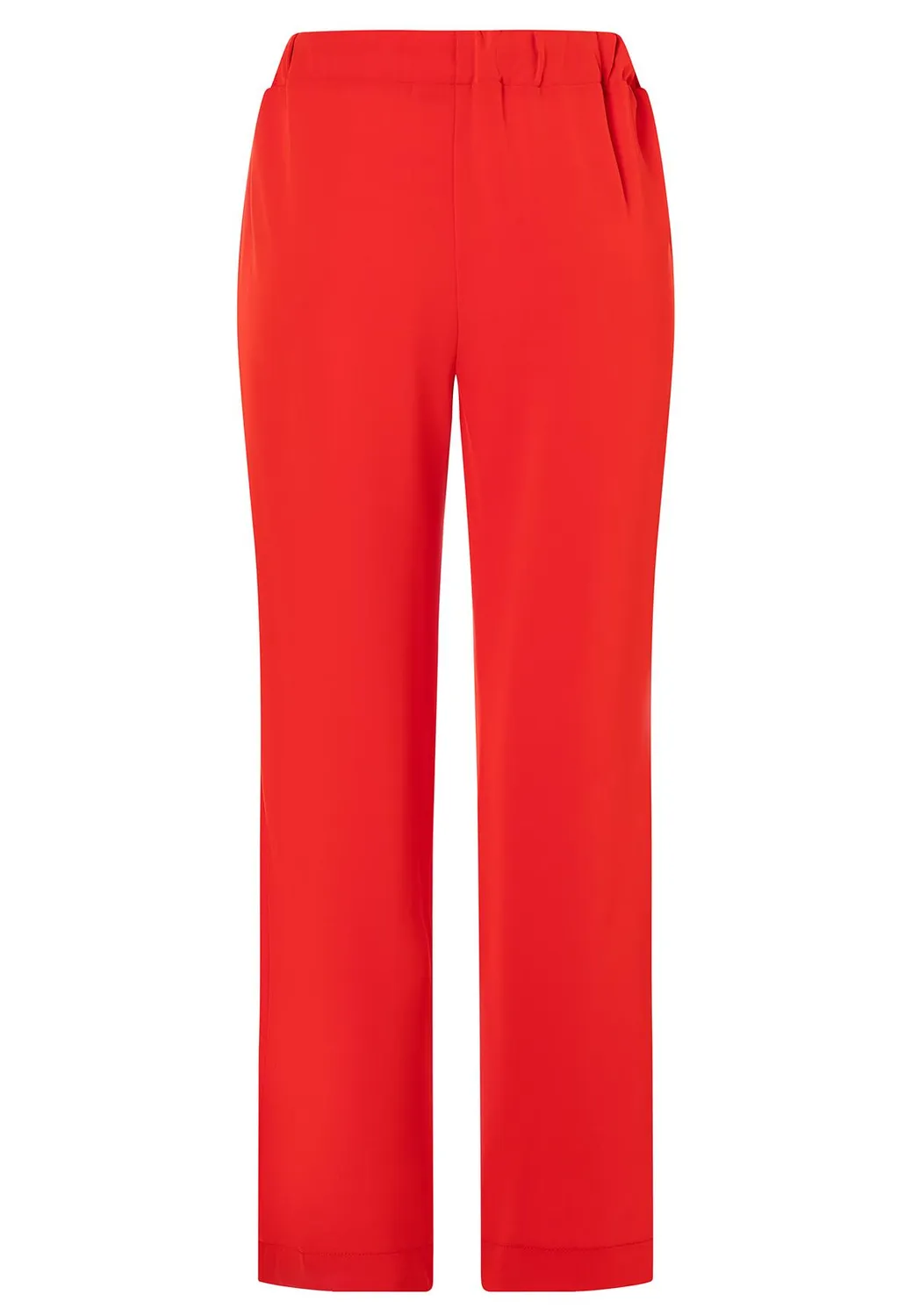Ana Alcazar Zafosy pantaloni rossi larghi sportivi