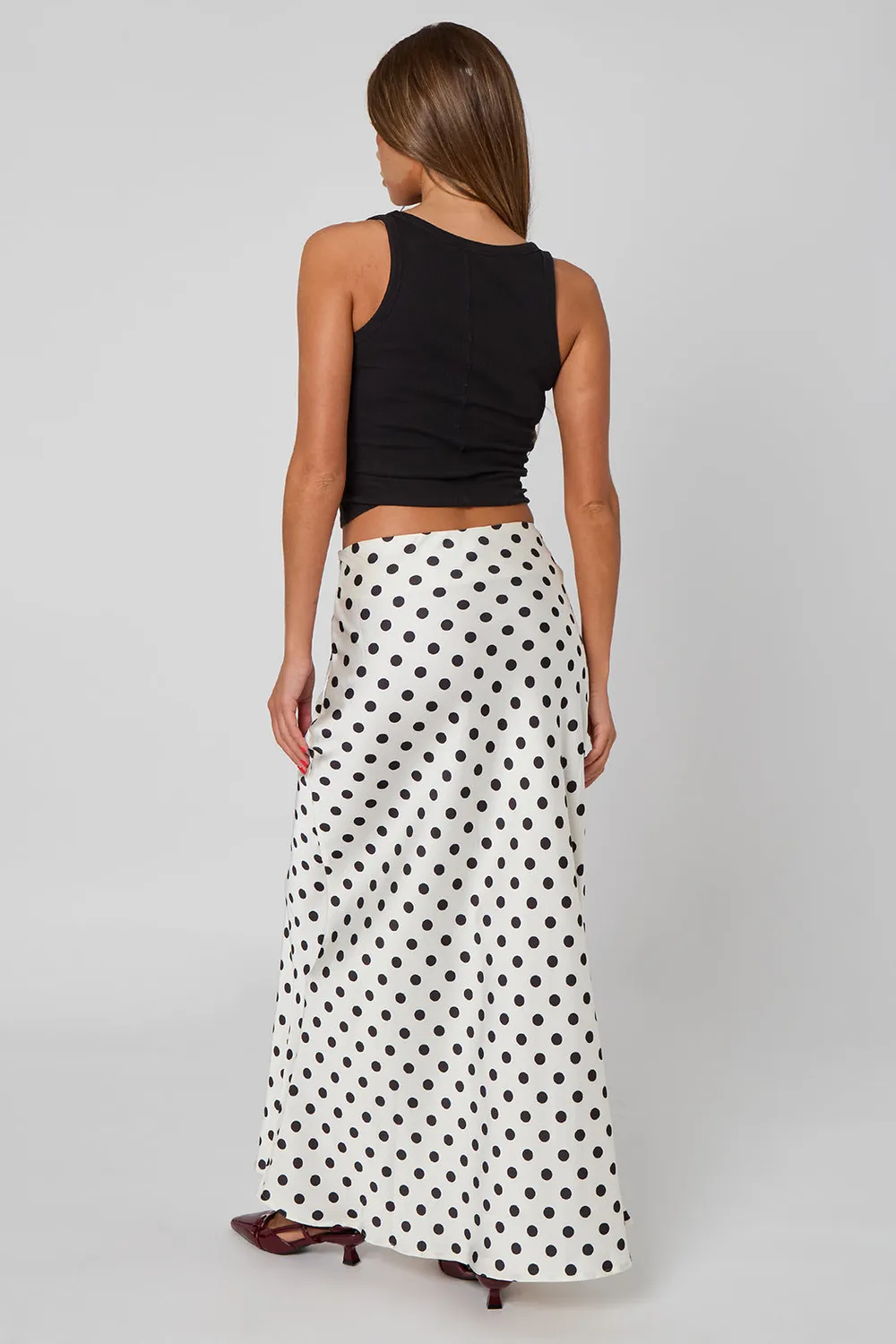 Urban Bliss Spot gonna maxi crema a pois
