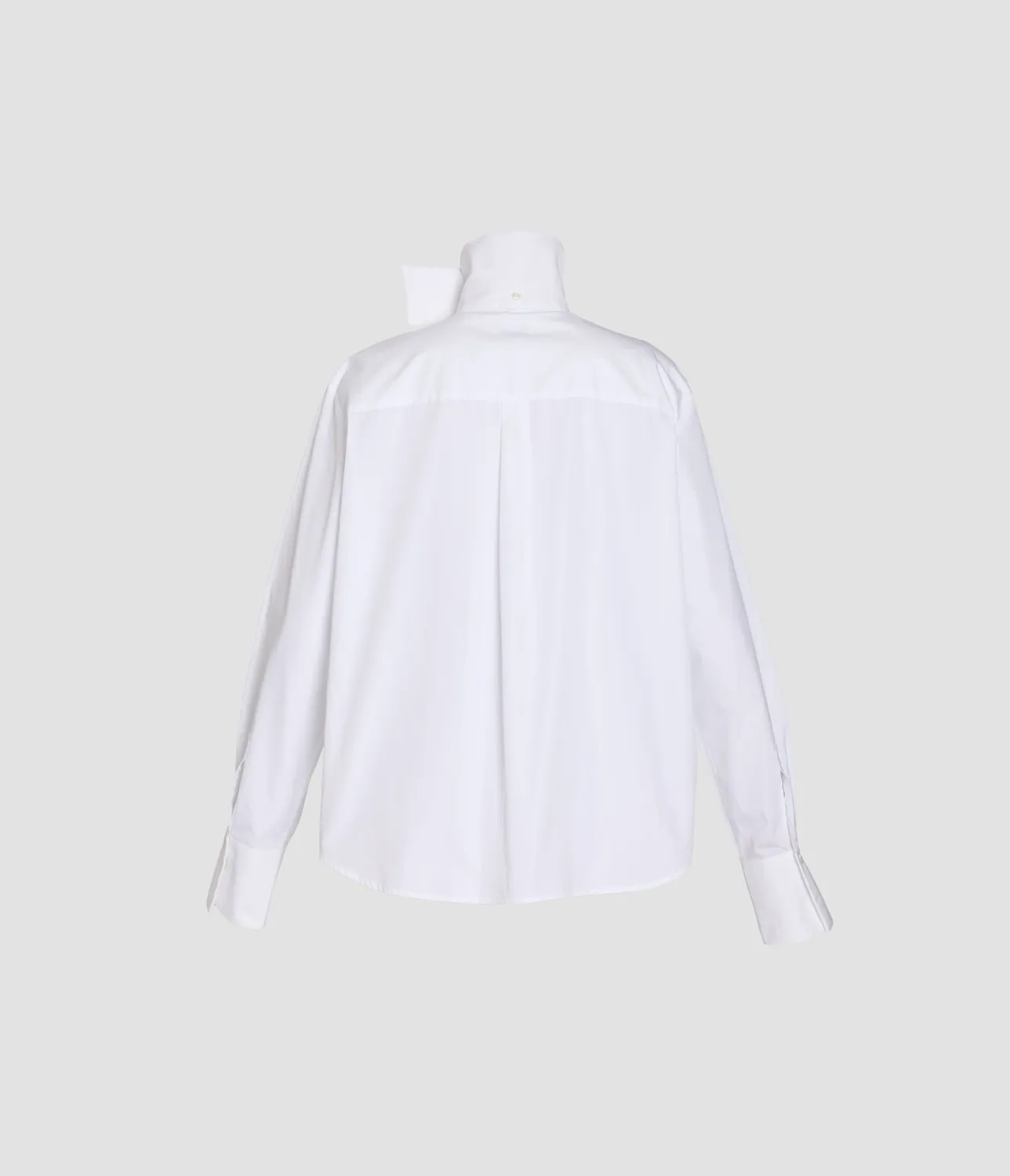 Erdem camicia popeline cotone maniche lunghe bianca