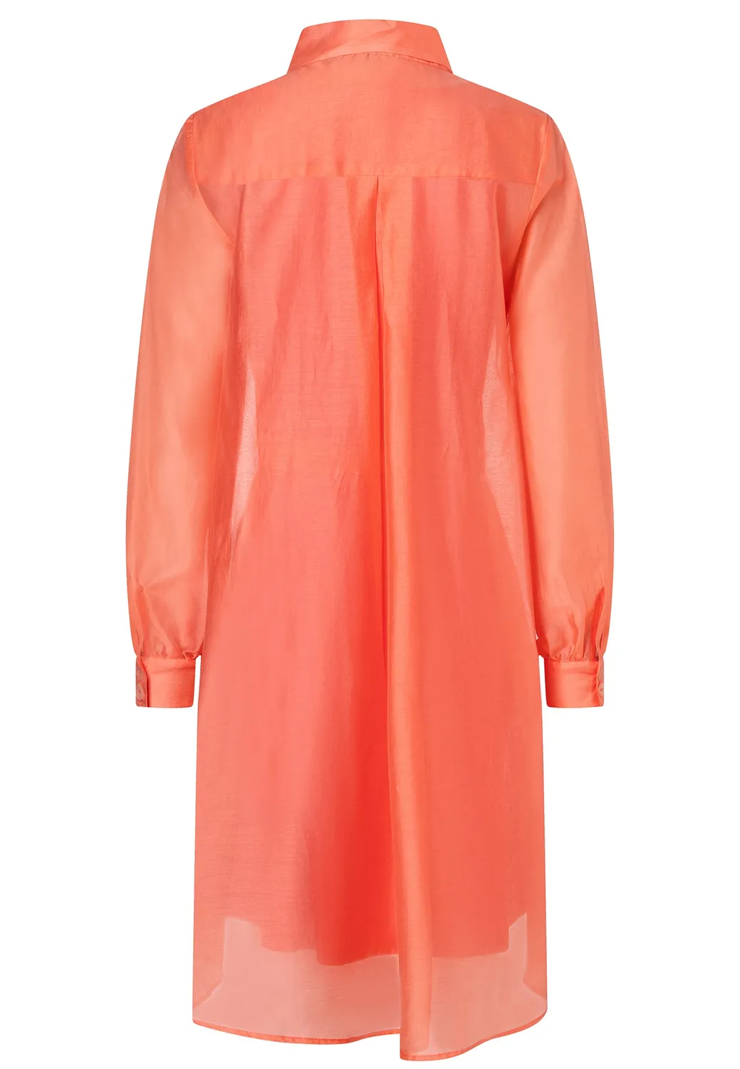 Ana Alcazar Wakia abito camicia arancione