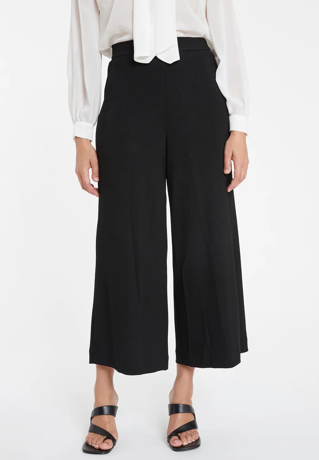 Ana Alcazar Sistea culotte jersey nero tasche