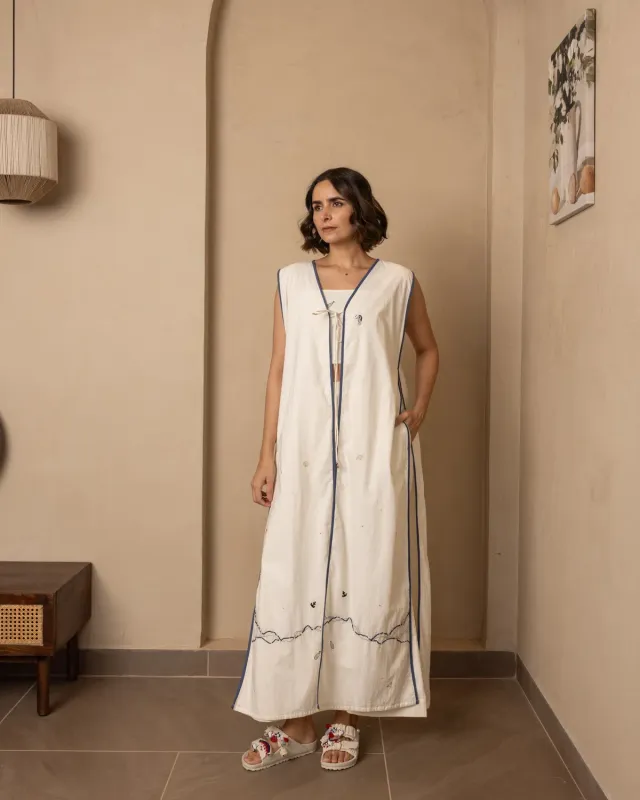 Our Dve Nautica Shore set beige 3 pezzi cotone