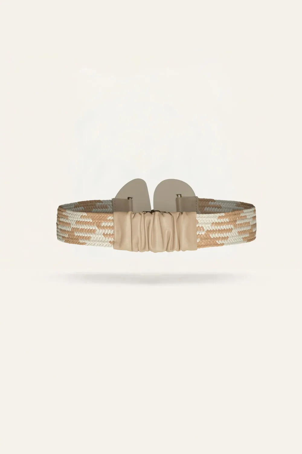 Johanna Ortiz Echoes Of The Frontier cintura ecru in viscosa