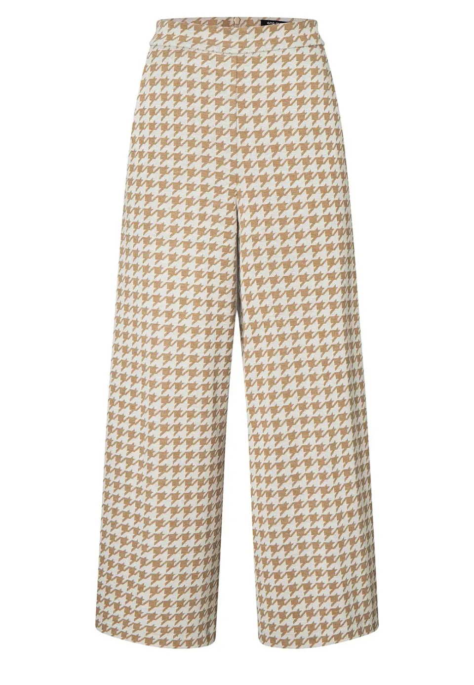 Ana Alcazar Hepyse pantaloni cropped pied-de-poule