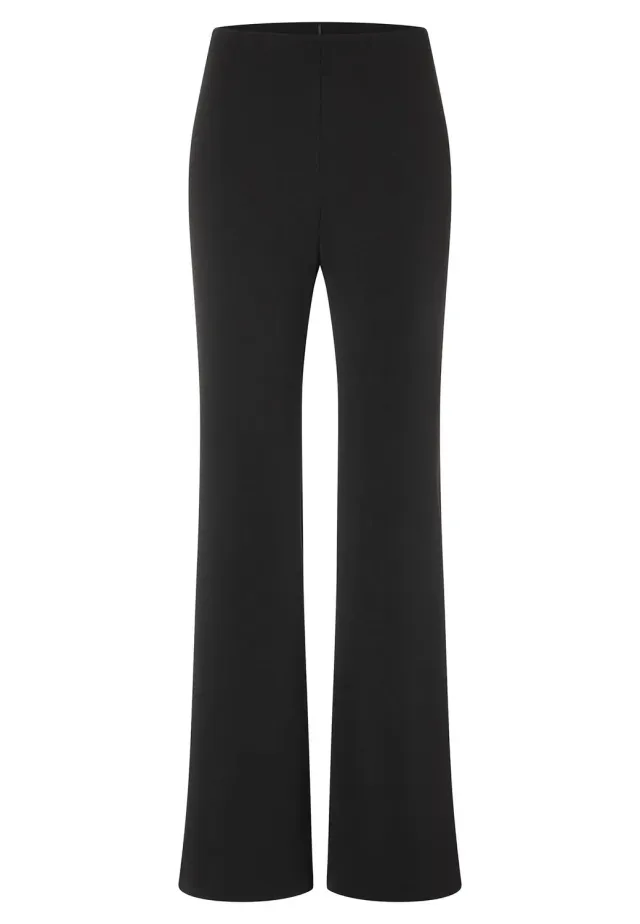 Ana Alcazar Harona pantaloni neri a zampa eleganti