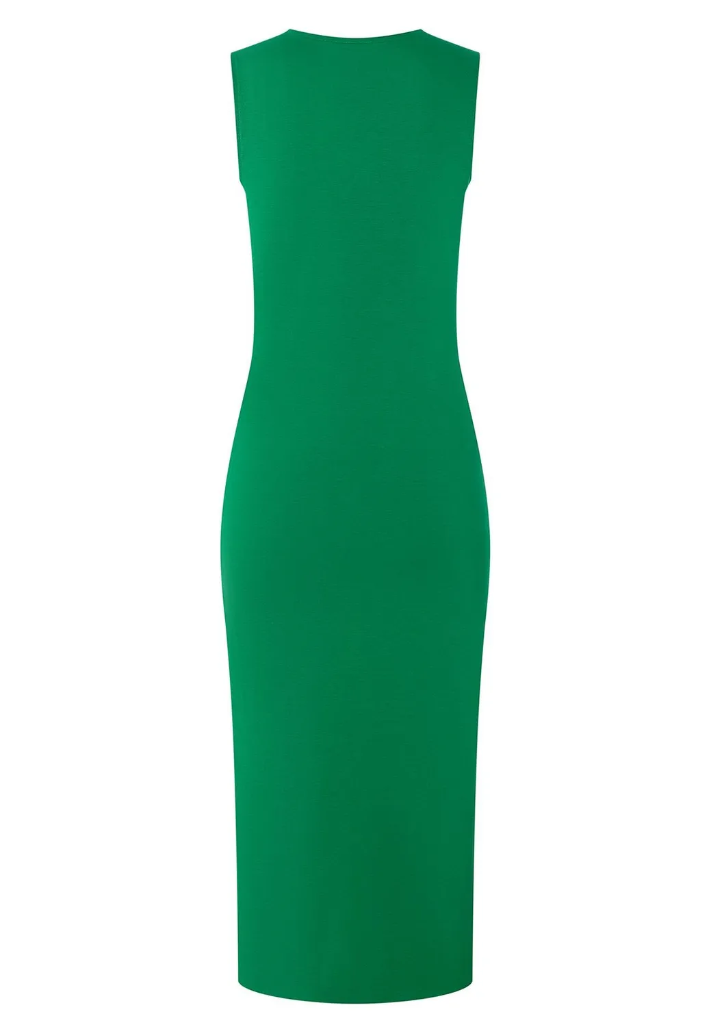 Ana Alcazar Kadori abito tubino midi con cut-out