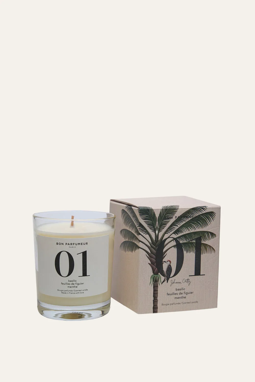 Johanna Ortiz Bon Parfumeur 01 candela profumata fico