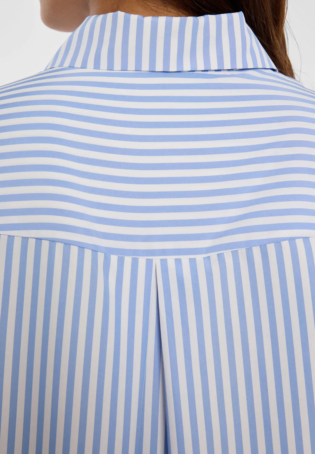 Ana Alcazar Dazli abito camicia a righe corto