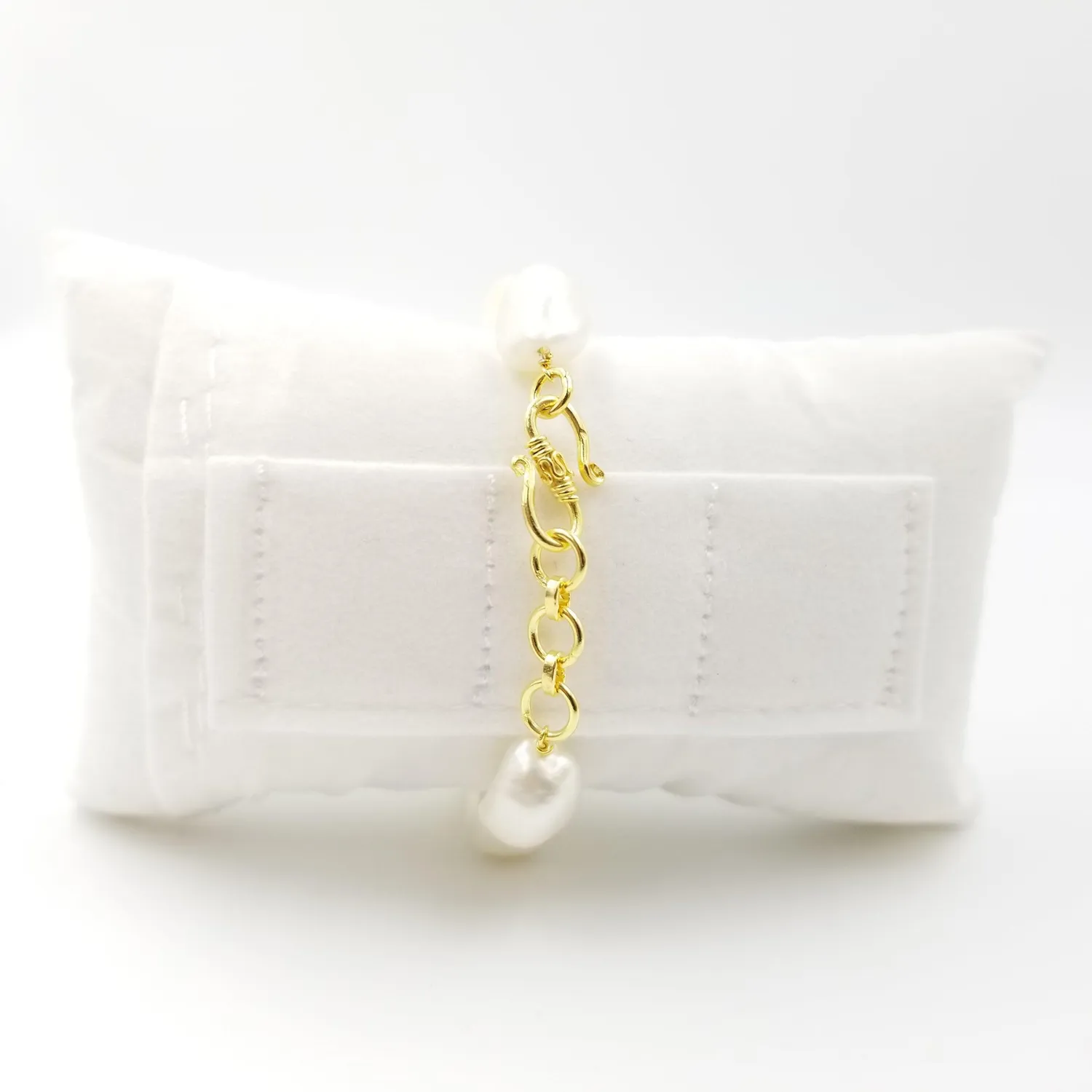 Our Dve Havana Pearl bracciale perle placcato oro