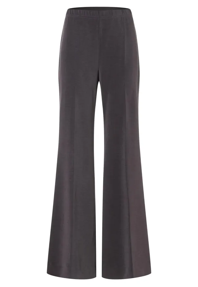 Ana Alcazar Irene pantaloni svasati jersey grigi