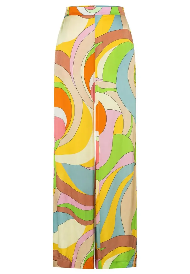 Ana Alcazar Pazora pantaloni palazzo fantasia vintage
