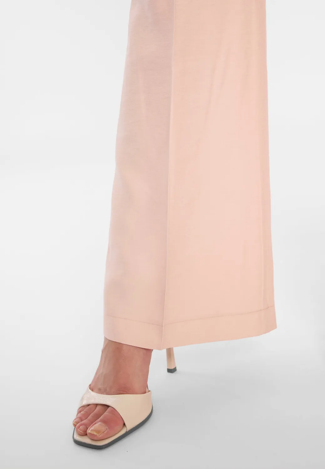 Ana Alcazar Dorli pantaloni rosa cintura annodata
