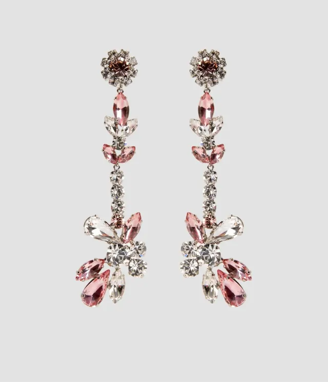 Erdem Crystal Long Earring 00035032 orecchini pendenti sera