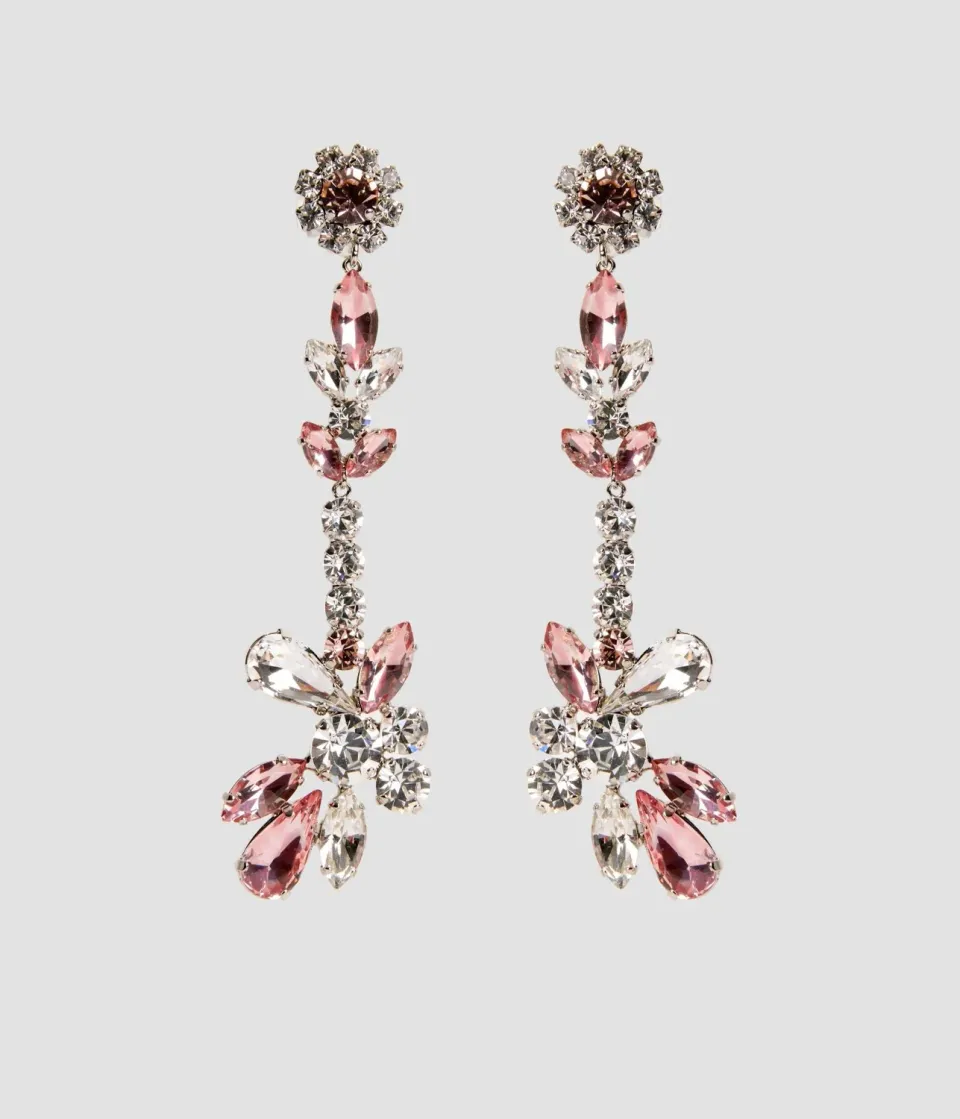 Erdem Crystal Long Earring 00035032 orecchini pendenti sera