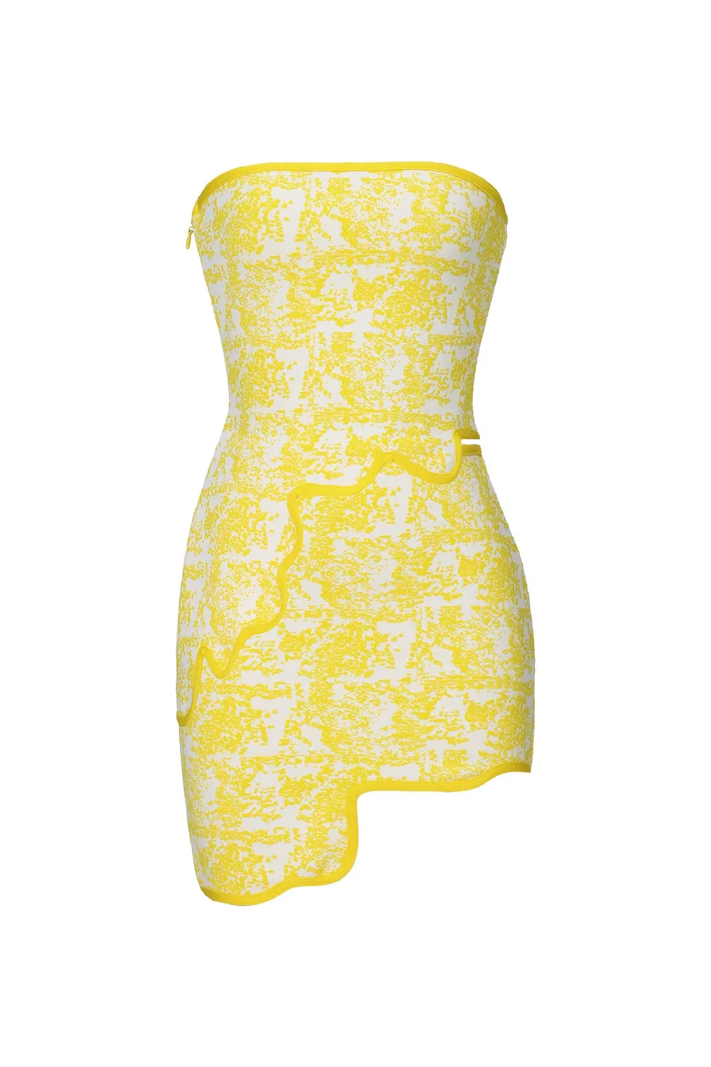 Bella Barnett Trinaco Chic set top gonna giallo bandage
