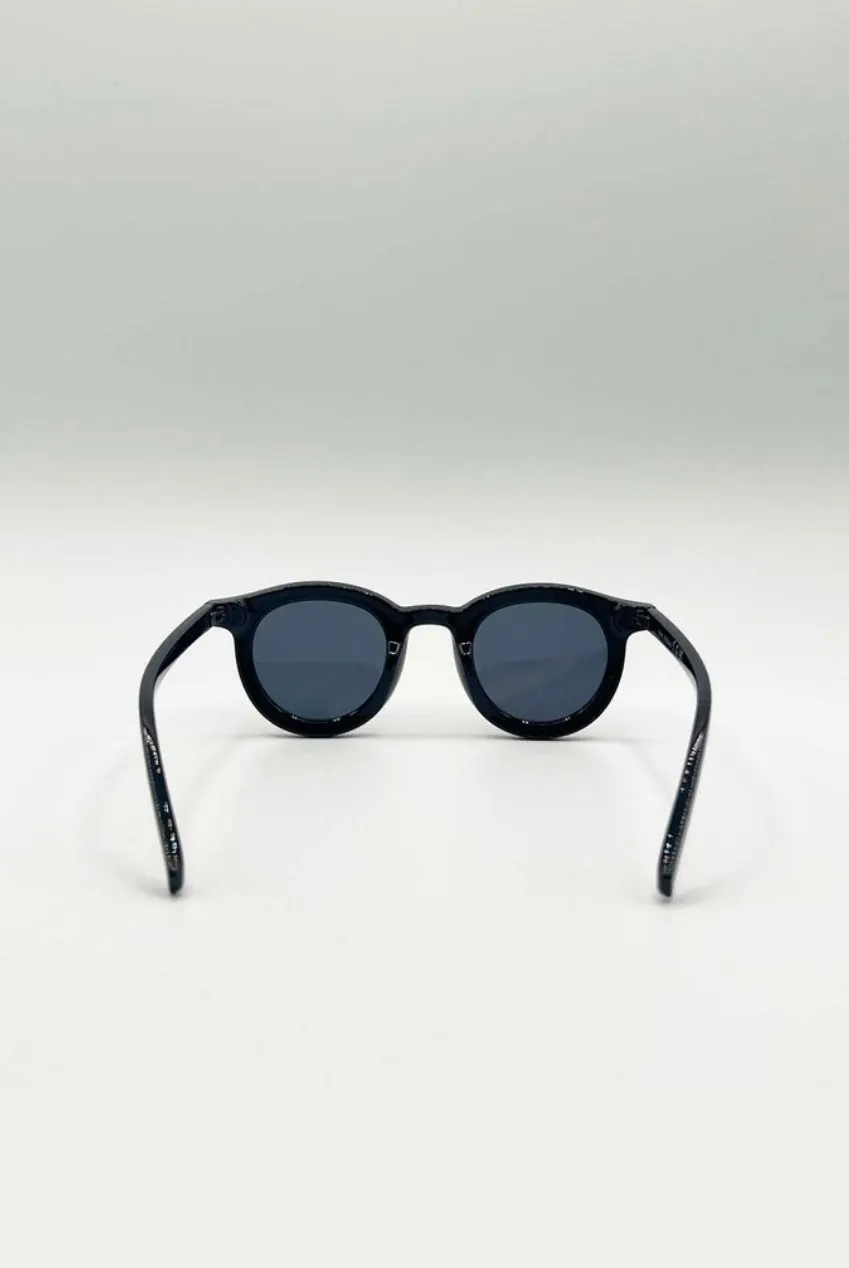 SVNX Bold Rounded occhiali da sole neri cat.3