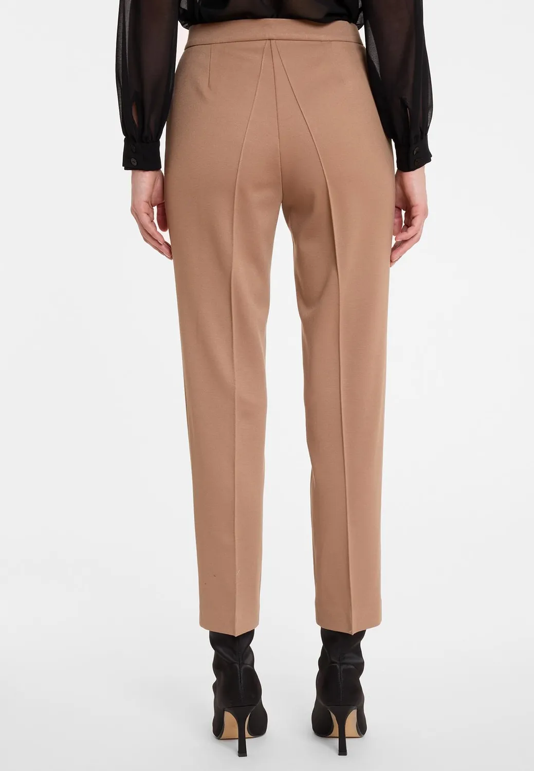 Ana Alcazar Ajasa pantaloni sigaretta 7/8 beige
