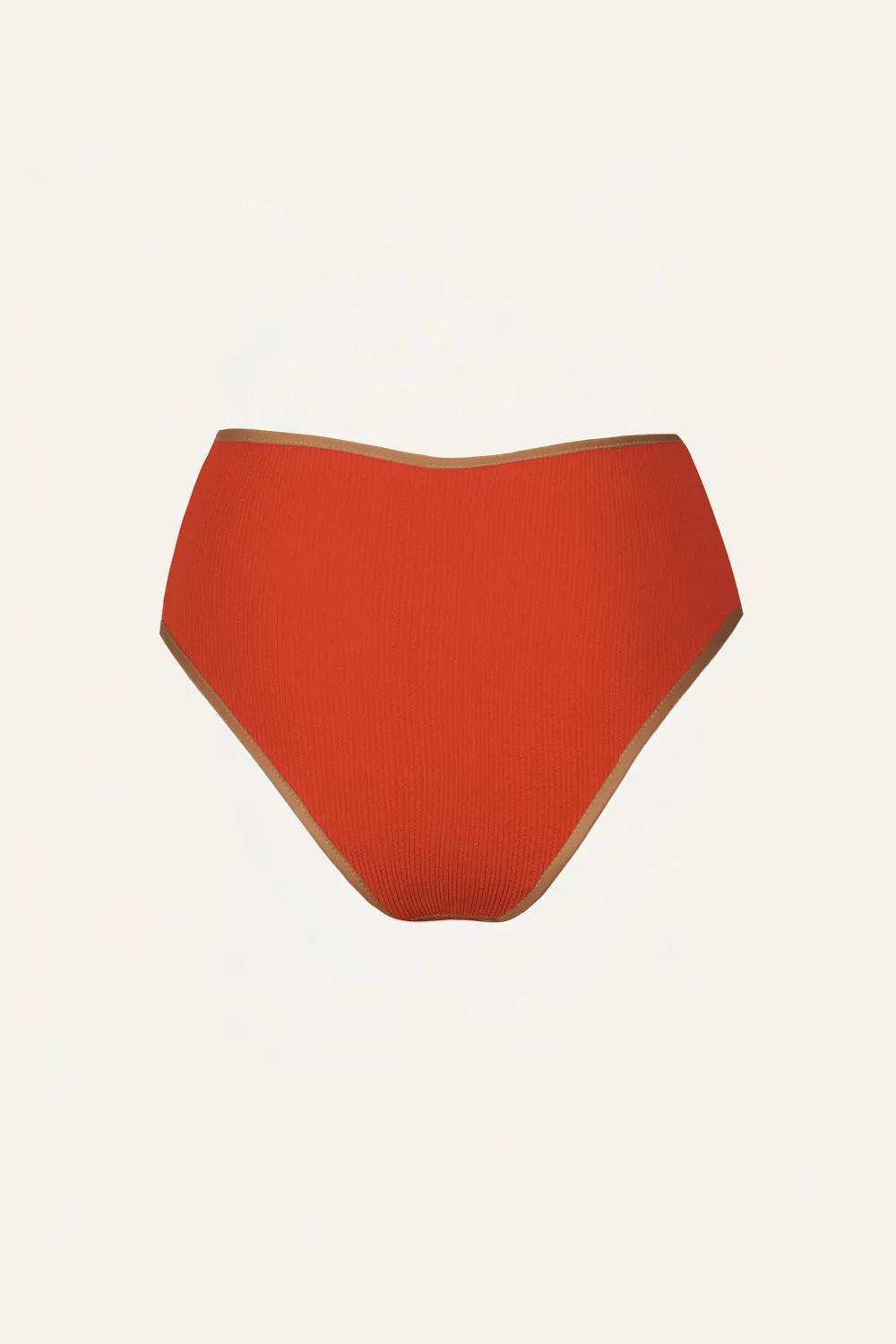 Johanna Ortiz Susurro Del Agua slip bikini rosso lycra