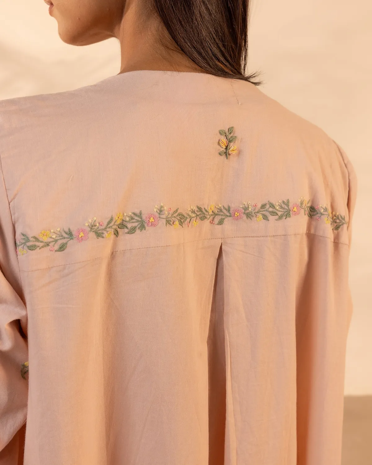 Our Dve Saffron Sky abito rosa shrug