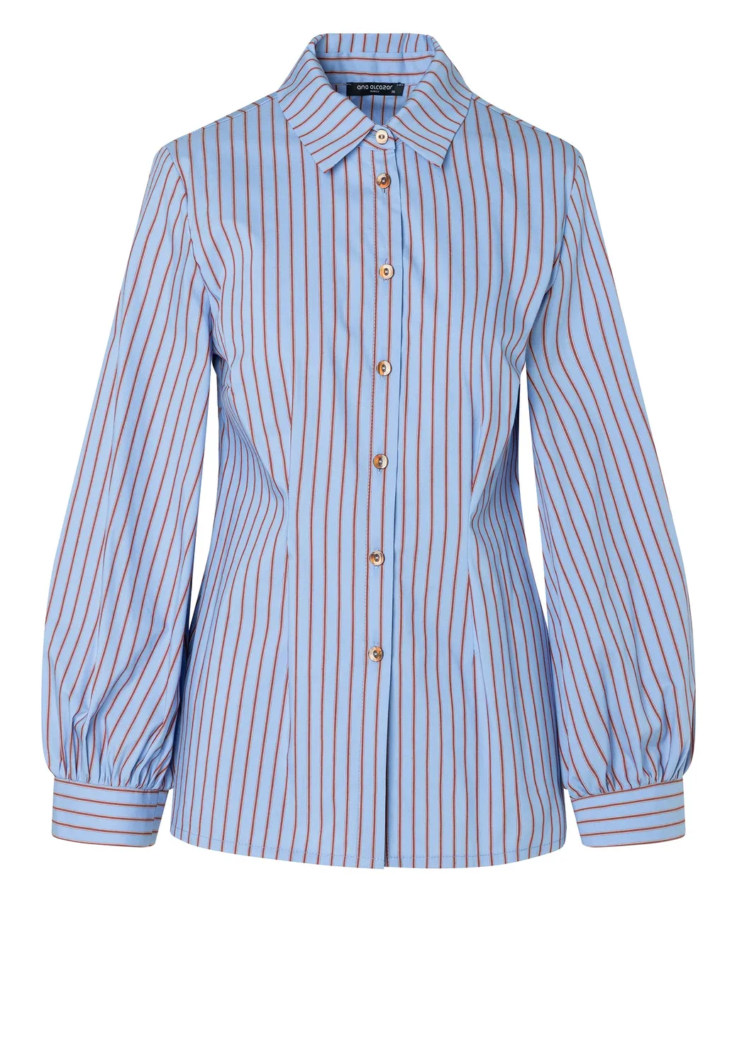 Ana Alcazar Enlirese camicia cotone maniche bishop
