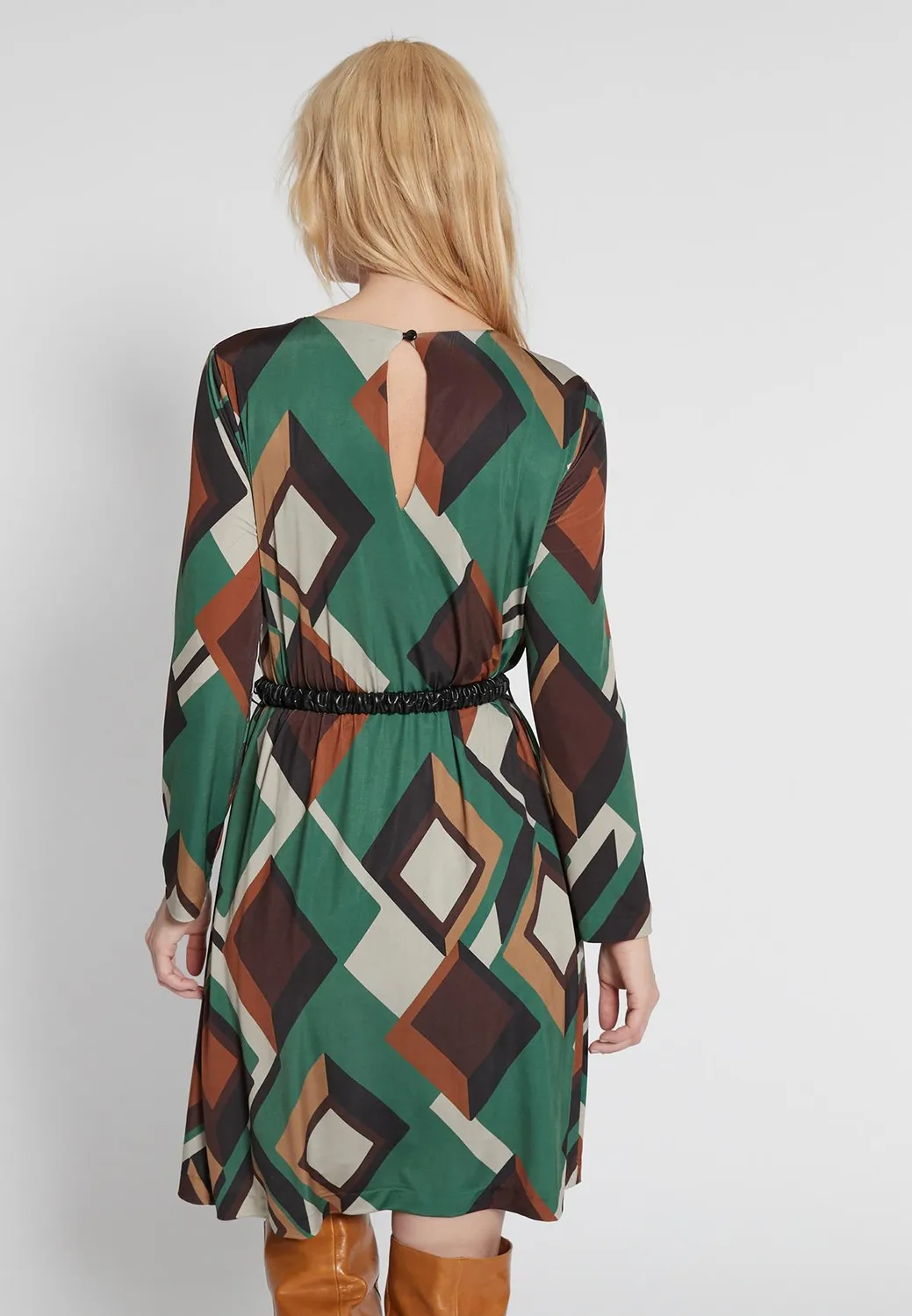 Ana Alcazar Hipla abito verde fantasia linea A