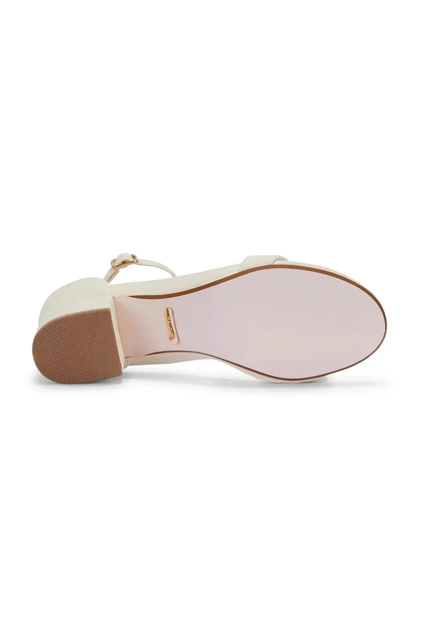 Malow London Chloe sandali con tacco nero tacco largo 5,5 cm