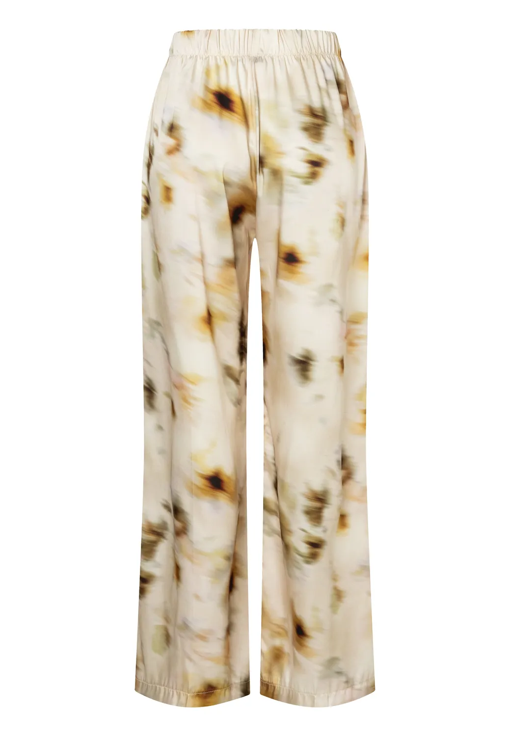 Ana Alcazar Dorna pantaloni palazzo raso beige
