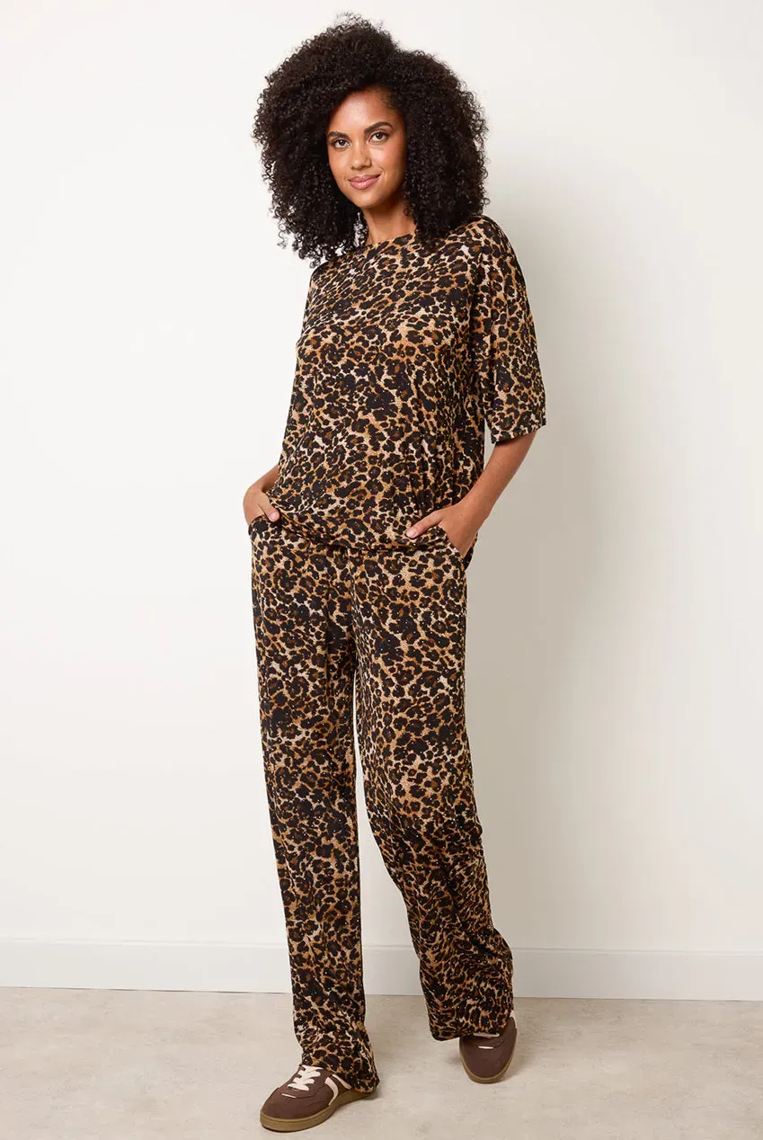 Blue Vanilla Cheetah set 2 pezzi marrone maculato
