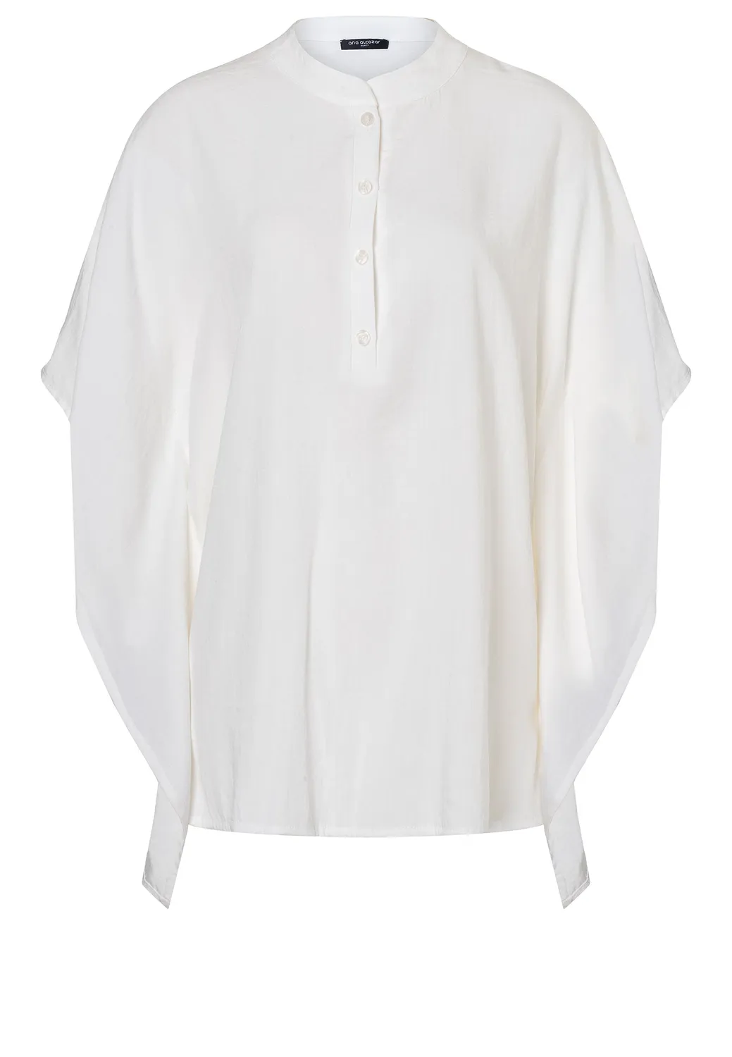Ana Alcazar Dorayaq blusa crema collo orientale