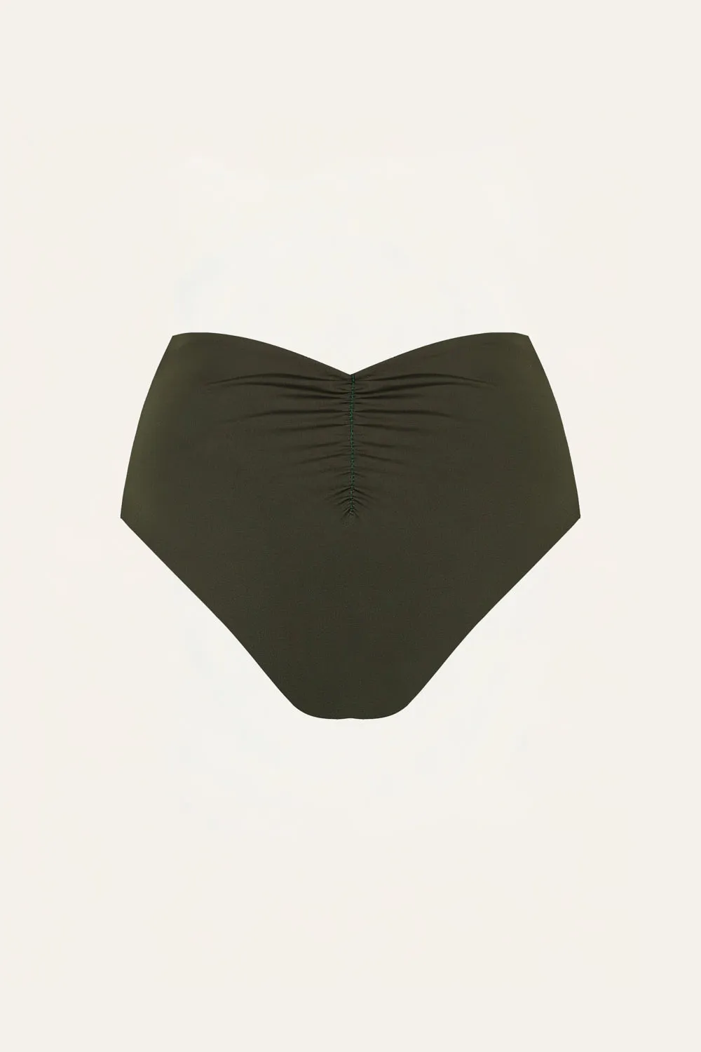 Johanna Ortiz Taita slip bikini verde vita alta