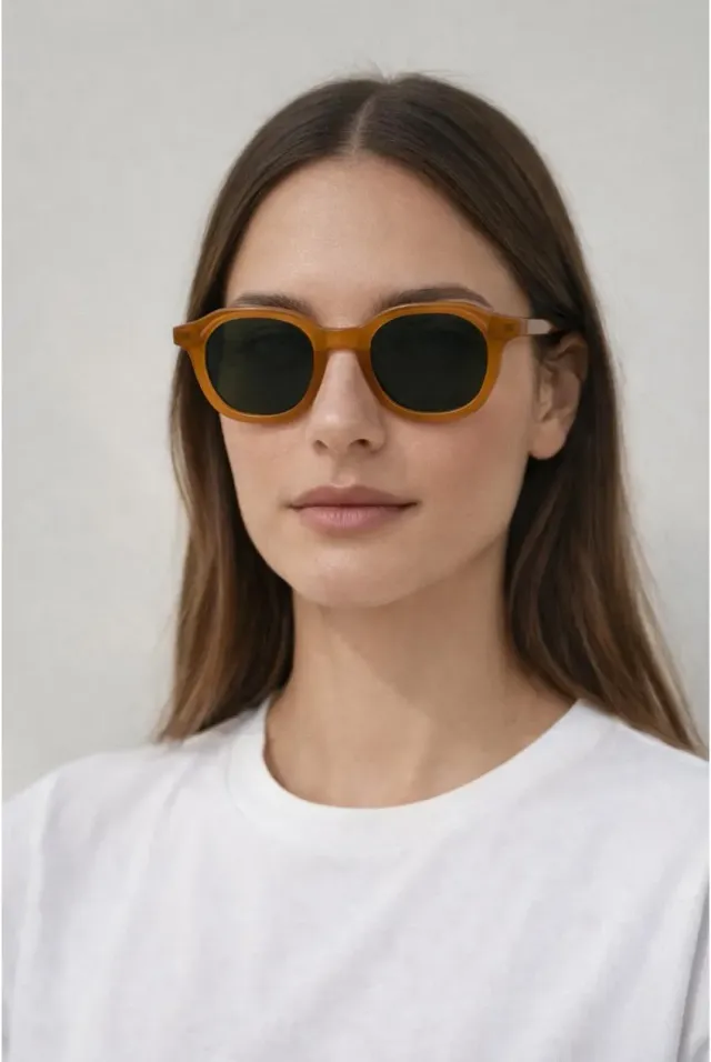 SVNX Bold Preppy occhiali da sole marroni taglia unica