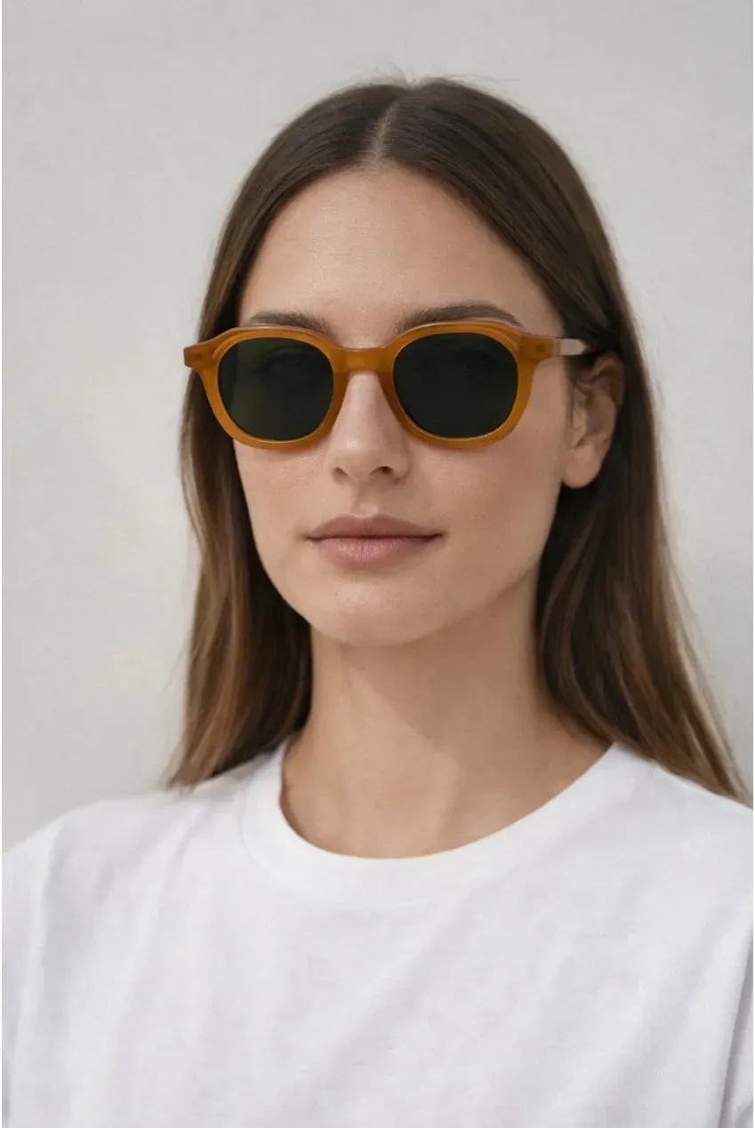 SVNX Bold Preppy occhiali da sole marroni taglia unica