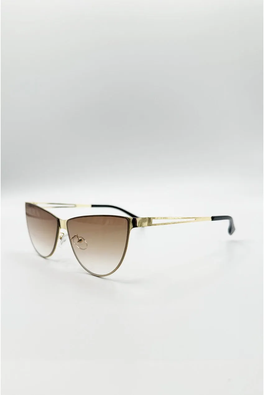 Goddiva SVNX SG2602306 occhiali da sole marrone UV400