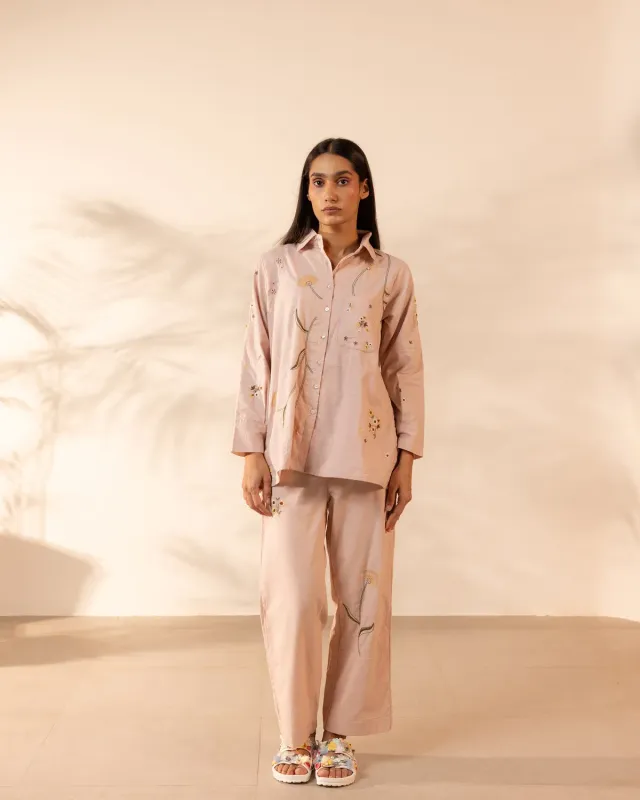 Our Dve Apricot completo cotone rosa flamingo