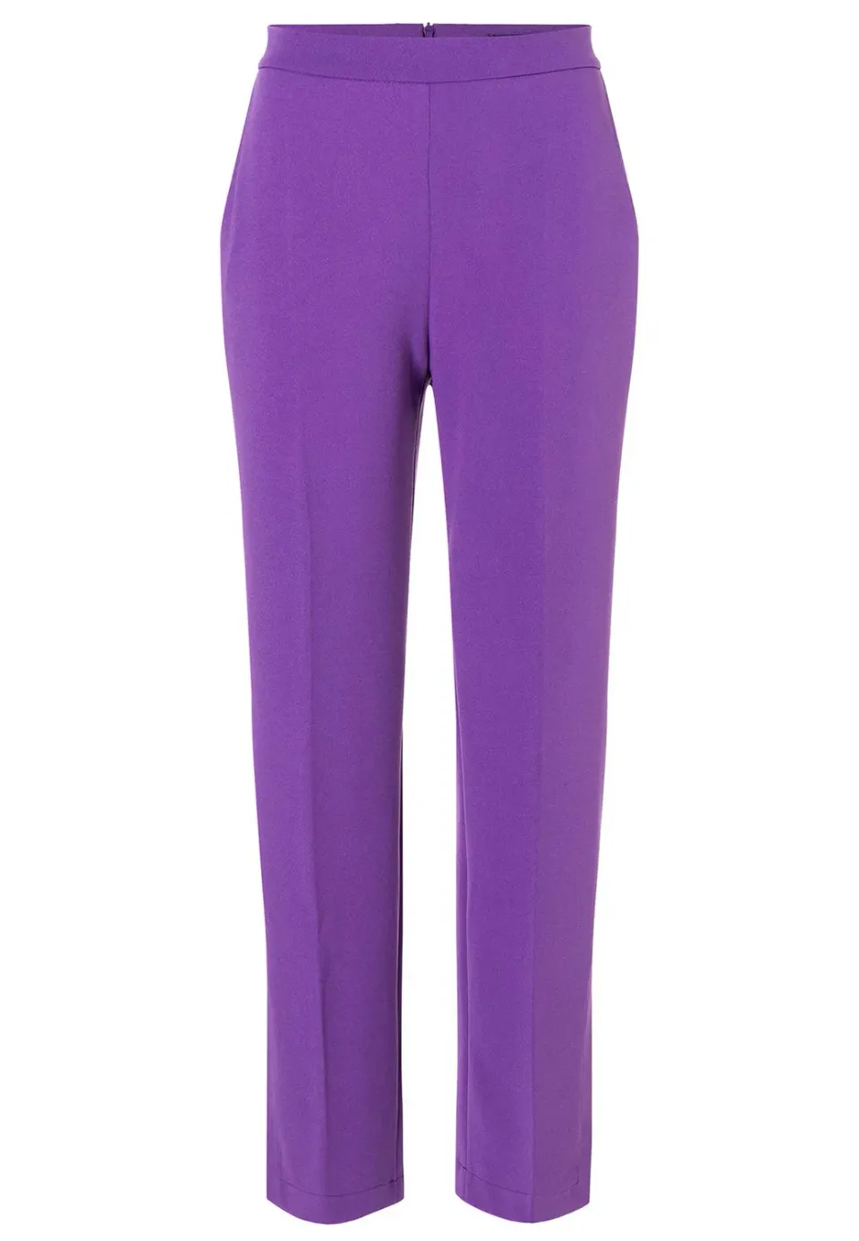 Ana Alcazar Saltuny pantaloni lunghi viola spacchi