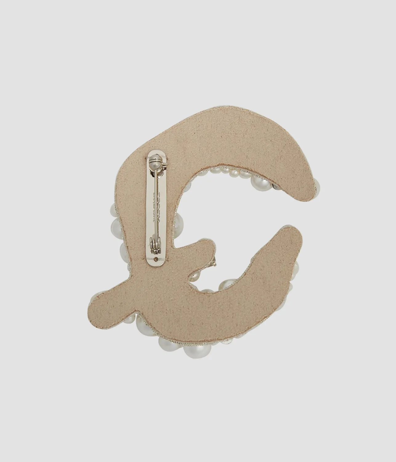 Erdem Pearl Alphabet spilla lettera Q perle