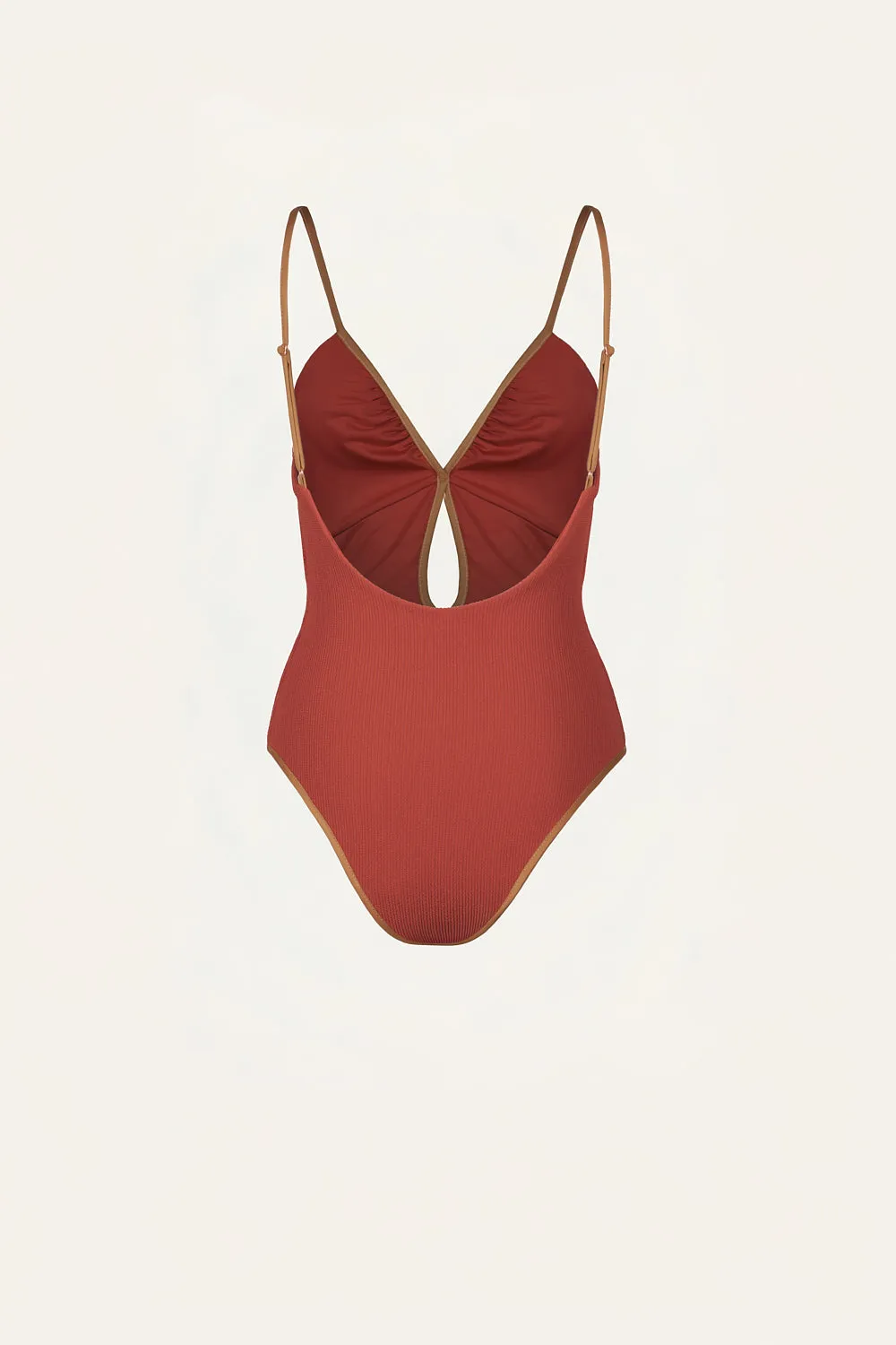 Johanna Ortiz Sundown Dust costume marsala lycra